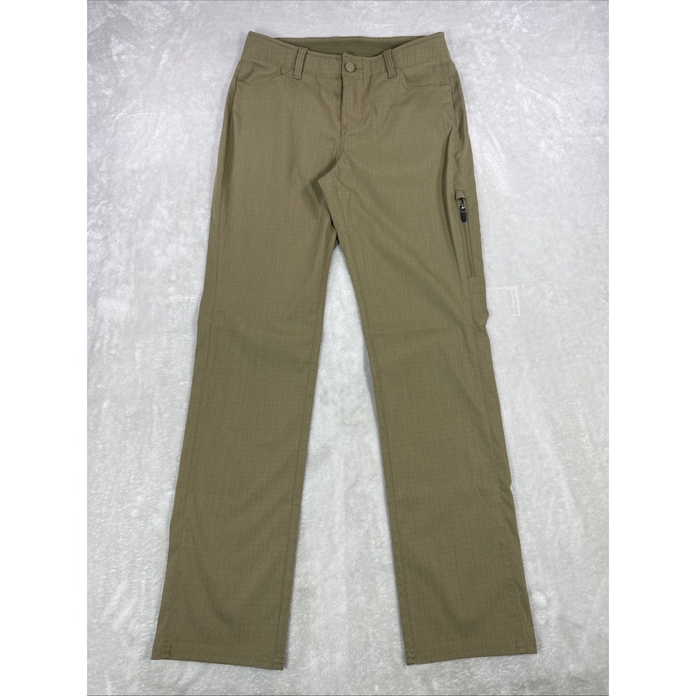 Under Armour Enduro Pants Women's 6 Khaki Ripstop Loose Fit Tactical Outdoor